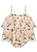 Load image into Gallery viewer, Bella &amp; Lace - Jamaica Romper-The Regatta
