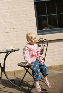 Juni - JNR Beau Vest - Gingham/Roses