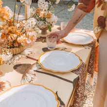 Load image into Gallery viewer, Wandering Folk - Glades Tablecloth - Chamomile
