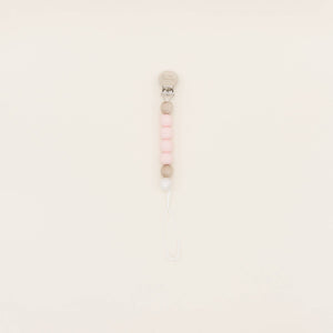 Be Mummy - Mini pacifier holder - Pearl: Baby pink