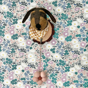 Dog Wall Decor / Hook - Maple: With Hook