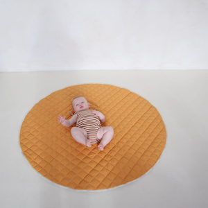 The Bundle Co - Fleur Reversible Playmat - 100% Quilted Cotton