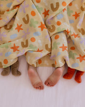Load image into Gallery viewer, Coco + Len - Playtime Whimsy Muslin Swaddle
