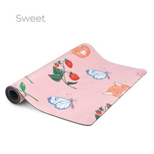 Load image into Gallery viewer, Mindful &amp; Co Kids - Printed Kids Yoga Mat - Sweet Print
