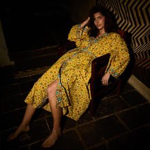 Load image into Gallery viewer, sage X Clare - Magnolia Cotton Robe
