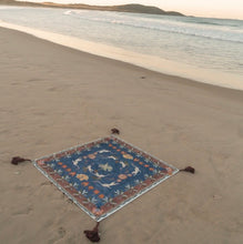 Load image into Gallery viewer, Wandering Folk - Eye of the Jungle Picnic Rug Lagoon
