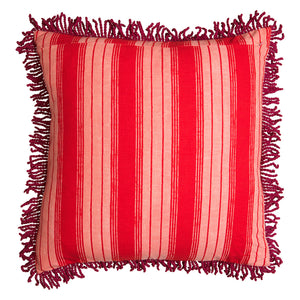 Sage x Clare - Brigitte Velvet Cushion - Cosmo Pink