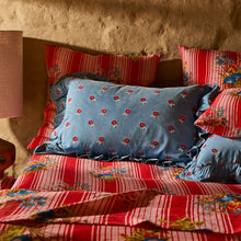 Load image into Gallery viewer, Sage X Clare - Anneliese Ruffle Pillowcase - Poppy
