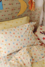 Load image into Gallery viewer, Play Linen - Everyday Star Fitted Sheet Cot Size
