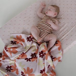 Flora Blanket - 100% Cotton Baby Blanket