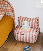 Load image into Gallery viewer, Philè - Striped Toddler Lounger – Pink
