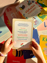 Load image into Gallery viewer, A-Z Illustrated Alphabet Flashcards - Kids Toys and Learning
