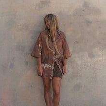 Load image into Gallery viewer, Wandering Folk - Glades Over Swim Shirt Cedar
