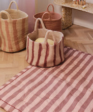 Load image into Gallery viewer, Phile - Striped Play Mat - Pink
