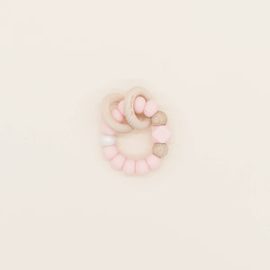 Be Mummy - Teether - Pearl: Baby pink