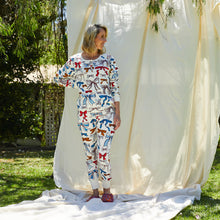 Load image into Gallery viewer, Sage x Clare - Lottie Cotton Pyjama Set
