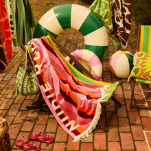 Load image into Gallery viewer, Sage x Clare - June Nudie Rudie Bath Sheet - Dahlia

