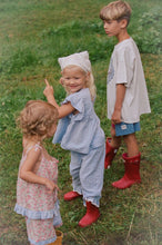 Load image into Gallery viewer, JUNI - Dora Pant Sky Gingham
