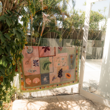 Load image into Gallery viewer, WANDERING FOLK - ANNIE EVERINGHAM PICNIC RUG - PATCHWORK SEA
