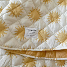 Load image into Gallery viewer, The Bundle Co - Sunshine Quilted Cotton Playmat
