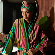 Load image into Gallery viewer, Sage x Clare - Nicolette Towelling Robe - Juniper
