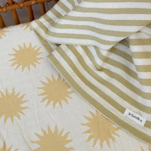 Load image into Gallery viewer, The Bundle Co - Sunshine Fitted Cot Sheet
