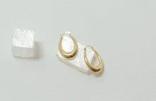 Load image into Gallery viewer, Dune Hoop Earrings - Gold Plated
