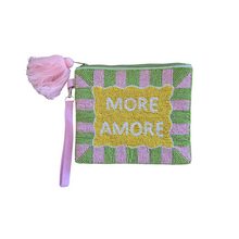 Load image into Gallery viewer, Zoda - &#39;More Amore&#39; Beaded Clutch
