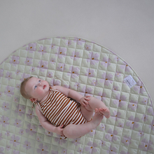 Load image into Gallery viewer, The Bundle Co - Fleur Reversible Playmat - 100% Quilted Cotton
