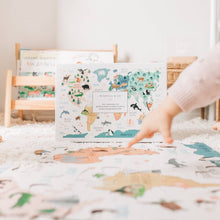 Load image into Gallery viewer, Mindful &amp; Co - World Map Floor Puzzle
