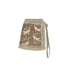 Load image into Gallery viewer, Wandering Folk - Eye of the Jungle Wrap Skirt Hazel
