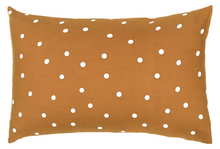 Load image into Gallery viewer, Castle - Butterscotch Linen Spot Pillowcase

