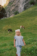 Load image into Gallery viewer, JUNI - Daisy Blouse Sky Gingham
