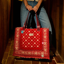 Load image into Gallery viewer, Sage x Clare - Odessa Tote Bag - Poppy
