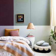 Load image into Gallery viewer, Castle - Lavender Stripe Bumble Blanket
