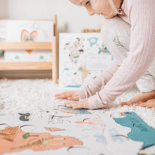 Load image into Gallery viewer, Mindful &amp; Co - World Map Floor Puzzle
