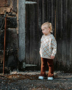 Freckles the Label- Cotton Knit Jumper | Bluebell