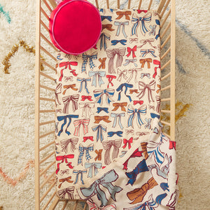 Sage x Clare - Lottie Linen Sheets Fitted Sheet Cot