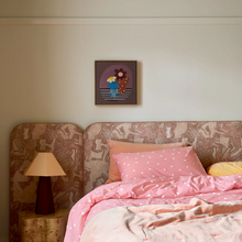 Load image into Gallery viewer, Castle - Rose Velvet Pillowcase
