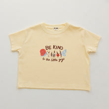 Load image into Gallery viewer, BY GEE - Little Guys Oversized Boxy Tee - Butter
