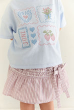 Load image into Gallery viewer, JUNI - Patchwork Tee sky

