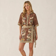 Load image into Gallery viewer, Wandering Folk - Eye of the Jungle Shirt hazel
