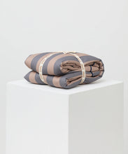 Load image into Gallery viewer, Phile - Striped Play Mat - Eggplant

