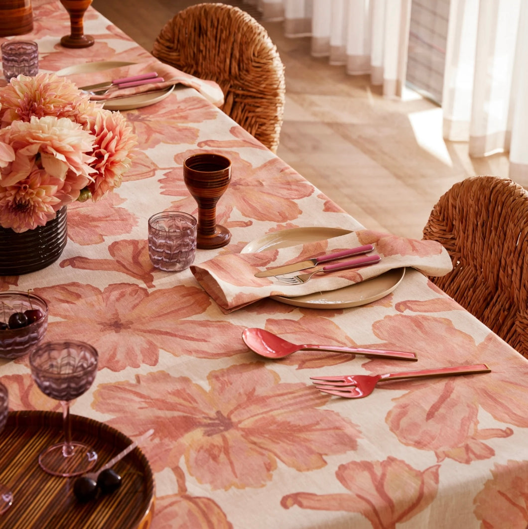 Bonnie & Neil - Tulip Pink Napkins