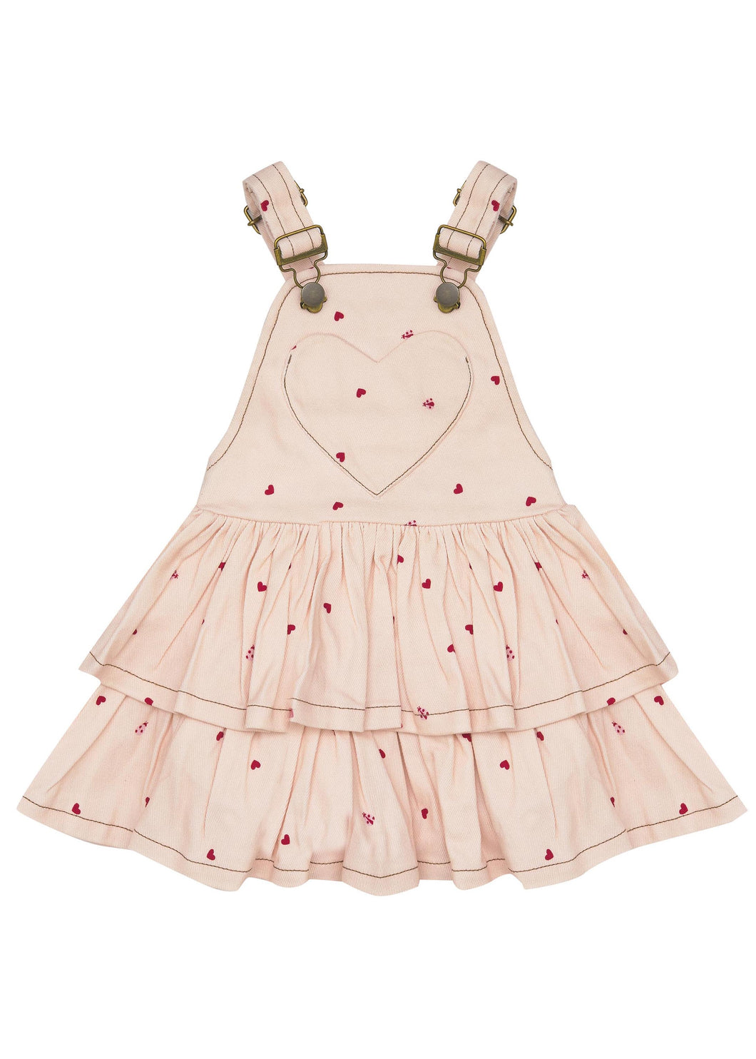 Pearson & Pearson - Annabelle Pinny pink love bug