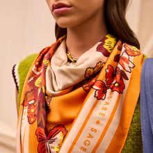 Load image into Gallery viewer, Sage x Clare - Eliza Silk Scarf
