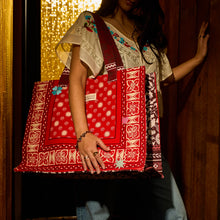 Load image into Gallery viewer, Sage x Clare - Odessa Tote Bag - Poppy
