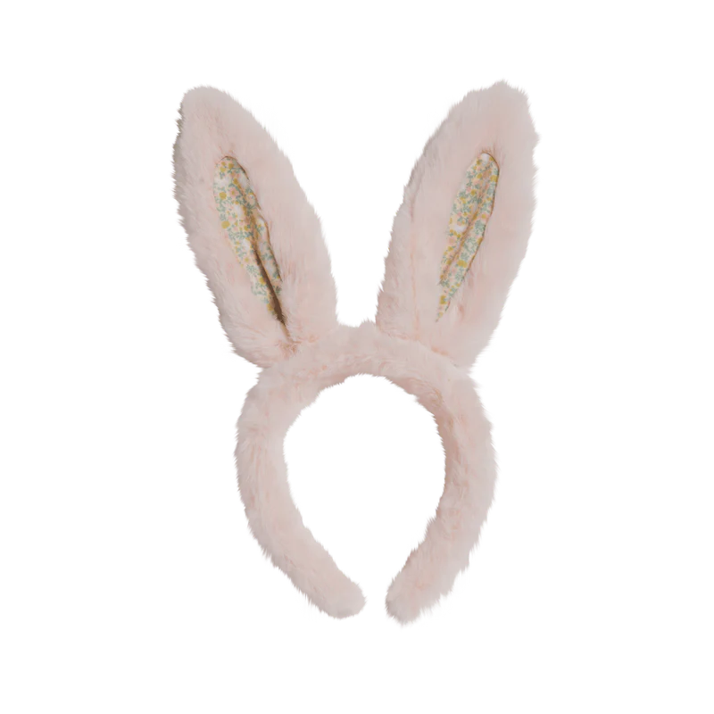 Olli Ella - Fluffle Bunny Ear Headband - Pink