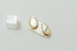 Kristy-Lee Jewellery - Dune Hoop Earrings