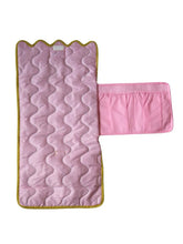 Load image into Gallery viewer, Mosey Me - Pink Quarter Seersucker Change Mat
